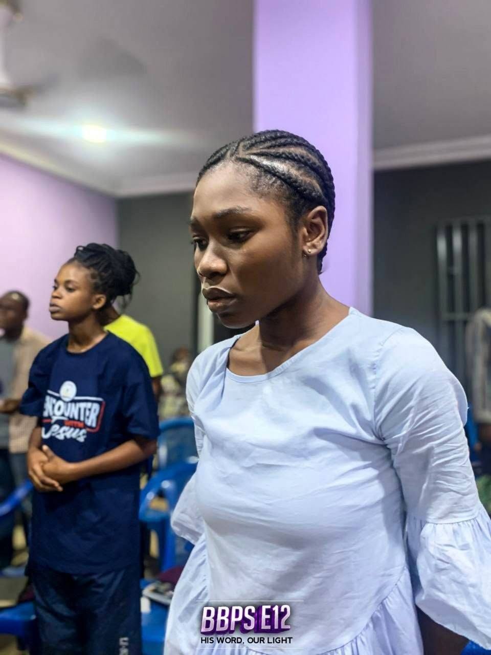 Participant at a Hope Hills Mission prayer gathering