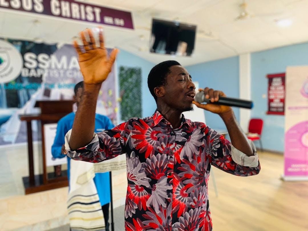 Prayer and worship at Hope Hills Mission