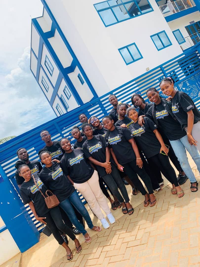 Hope Hills Mission team gathered after a ministry program
