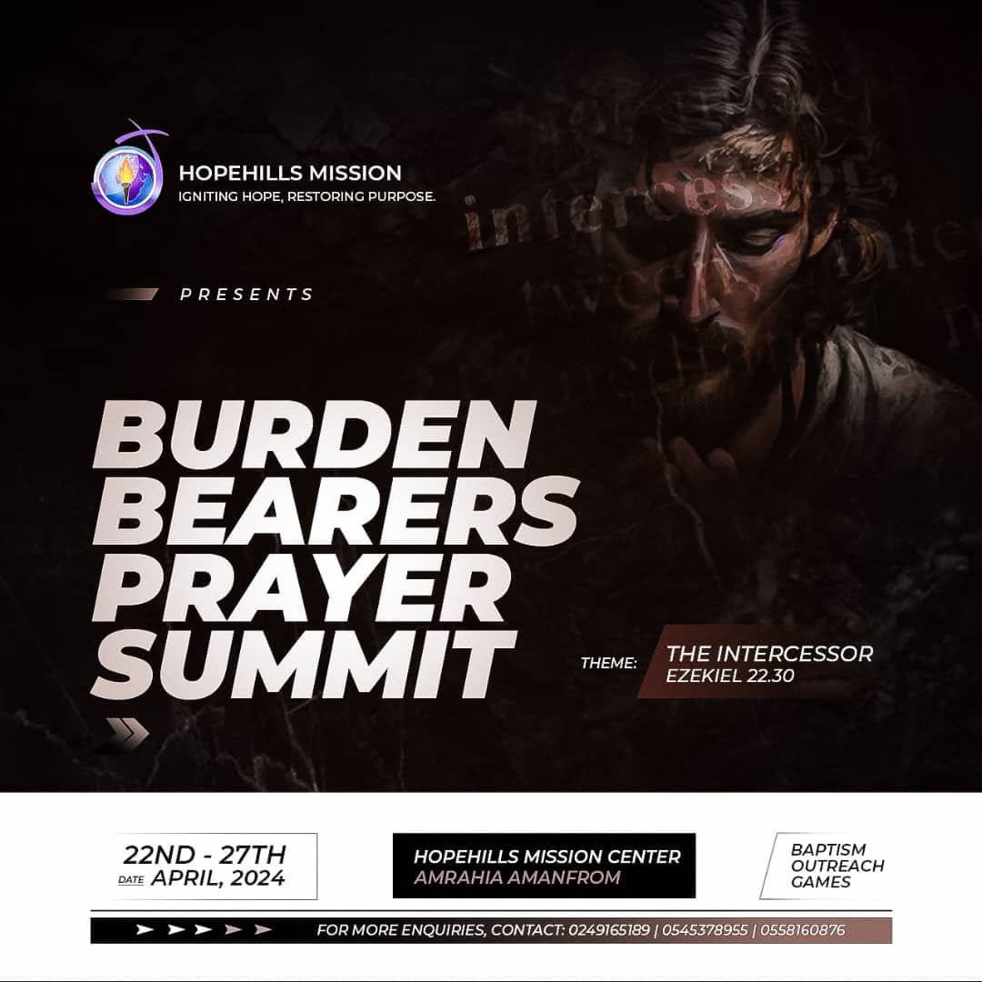 Hope Hills Mission burden bearers prayer summit
